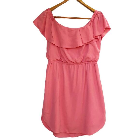 H by Halston Dresses & Skirts - H by Halston | Lyocell Pink Coral Off Shoulder Dress